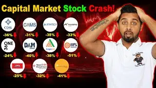 Why Sharp correction in capital market stocks: CDSL, CAMS, DAM capital, Nuvama, Angel One, Kfintech?