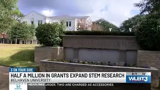 More than $500,000 in grants helps Belhaven University expand STEM research programs