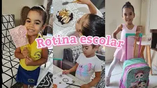 ROTINA ESCOLAR DE UMA CRIANÇA DE 3 ANOS + ARRUME-SE COMIGO PARA IR A ESCOLA ~ Maternidade real