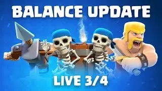 Clash Royale: Balance Update Live! (3/4)