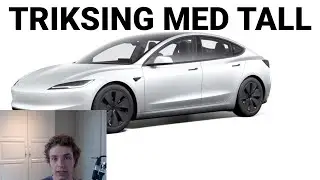 Ny Tesla Model 3 lansert i Norge - Long Range Bakhjulsdrift med 702 km WLTP