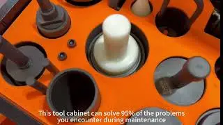 Professional ZF 12 TraXon AMT Transmission Tool Cabinet | Complete Heavy Duty Repair Tools Demo