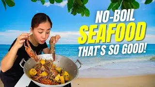 Tasty Crabs & Mantis Shrimp in Lemon-Lime Soda | Easy No-Boil Seafood!