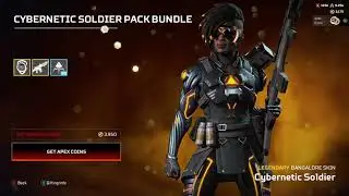 New Legendary Bundle, Bangalore (Cybernetic Soldier), S17 Store. [Apex Legends - Highlight - Jul.23]