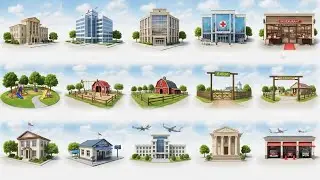 Learn Place Names in English | 300+ Places with Audio | Listen & Repeat