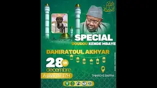🔴[ DIRECT THIAROYE GARE ] SPECIAL DOUDOU KENDE MBAYE DAHIRATOUL AKHYAR