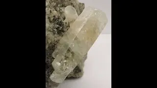Calcite and (chalco?)pyrite from the USA - cabinet size