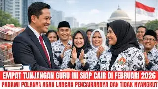 KABAR GEMBIRA: ADA 4 TUNJANGAN GURU YANG SIAP MENDARAT KEREKENING GURU DI FERBRUARI 2026 | AL KHOLIF