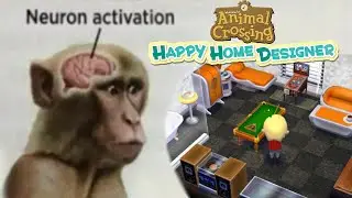 Decoration Activates my Neurons - Animal Crossing: Happy Home Designer DS-Ember