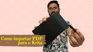 Como importar pdf para o Krita | Videoaula | aulas remotas