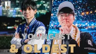 The OLDEST and YOUNGEST Player From Every Region in 2026