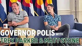 Governor Polis Talks with South Park Creators Matt Stone and Trey Parker