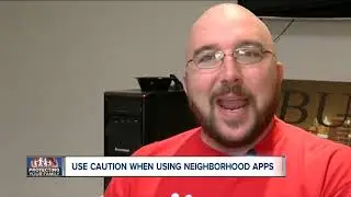 Neighborhood apps: don't use them carelessly