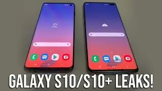 Samsung Galaxy S10/S10+ leaks show off almost everything