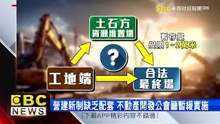 「土方之亂」爆全台停工潮 產業籲政府正視困境 @57ETFN