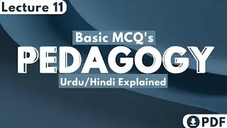 Pedagogy MCQs | Basics of Pedagogy | FPSC, KPPSC, ETEA, #lecturer #sst #headmaster