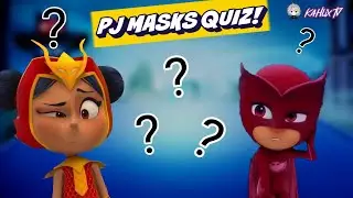 Only 50% will answer all correctly! | Pj Masks Quiz