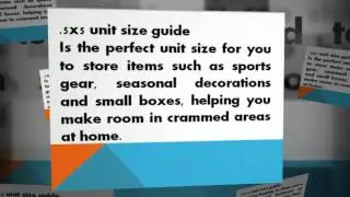 Cocoa Florida Storage Unit Sizes for Extra Space