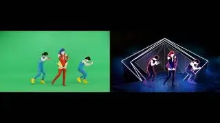 Just Dance 2017 - Titanium (Beta On-Stage Version) by David Guetta ft. Sia - Raw Footage VS Final