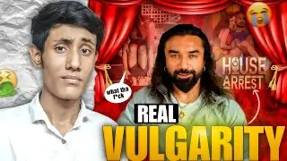 REAL VULGARITY ON HOUSE AREEST SHOW *AZAZ KHAN* | ARYAN ANAND