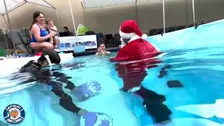 Underwater Photo Booth by Flashpool Productions - Family Portraits and Photos with Santa