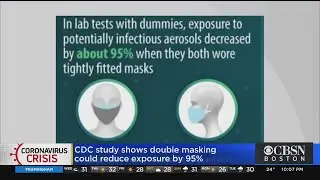 CDC: Double-Masking Could Better Protect People From COVID-19
