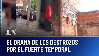 Destrozos por el temporal: el día después de las graves inundaciones