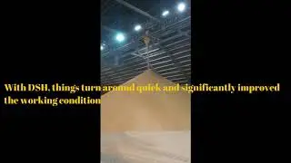 Warehouse loading before and after DSH SYSTEMS.