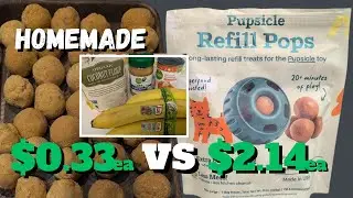DIY Refills for Pupsicle Dog Treat Toy Only 15% the Cost