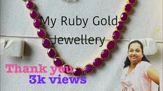 My favorite Ruby gold Jewellery💎💎💎   || Saravana Store Legend, Chennai |I