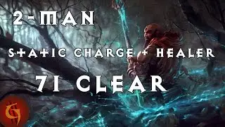 Diablo 3 2.3 Монах со статическим зарядом и Монах-целитель 71, 2 человека, очистить