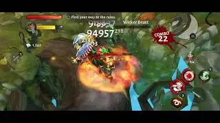 Dungeon hunter 5# great sanctum 1 nature lair caches. 21/06/2025.
