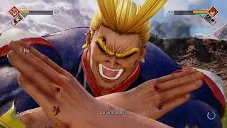 All might vs Toguro Jump Force
