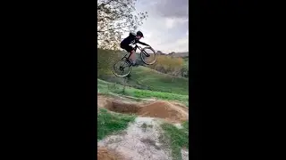 Evening dirt jump session