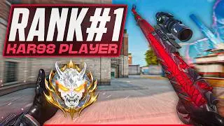 When The #1 MOVEMENT PLAYER  Uses Kar98 in Blood Strike..