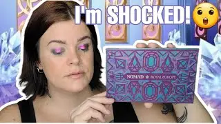 *NEW* NOMAD COSMETICS ROYAL EUROPE PALETTE || SWATCHES & EYE SWATCHES #new