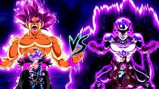 Goku 1000 Yr Old OP (all form) VS Black Frieza WXD V3 OP in Jump Force Mugen