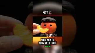 Your Month Reveals Your Fruit Character!😱 ASMR Niche Fruit pt.2🍇 #asmr #fypシ #fypシ゚viral #ytshorts