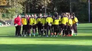 Eerste training onder Runar Kristinsson