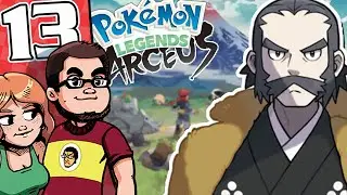 Beach Party With Commander Kamado | Pokemon Legends Arceus Blind Let's Play (Jubilife Village)
