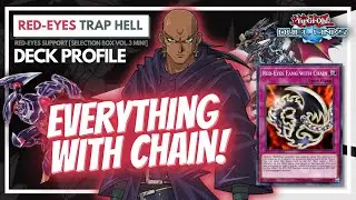 RED-EYES TRAP HELL !! NEW RED-EYES FANG WITH CHAIN - Red-Eyes Deck Profile | Yu-Gi-Oh! Duel Links