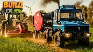 🎃 HALLOWEEN-CHALLENGE VERHAUEN 😱 + Erster SILAGEBALLEN gepresst 🚜 Build It 3 #16 | LS25