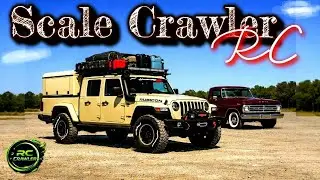 BAD ASS RC Crawler San Sebastian's JEEP AXIAL Ford vintage 1/24 &Eacute;pico spension 🚟 NO 🛢️ OIL @RCYUREN 