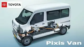 Toyota Pixis Van battery EV light commercial vehicle