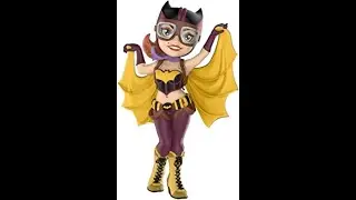DC Bombshell Batgirl Rock Candy Figure