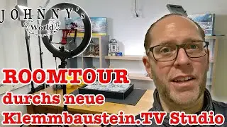 Neues Studio - Roomtour durchs Klemmbaustein.TV-Studio