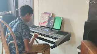 Chikiri Chikiri Song|Keyboard cover|AR Rahman|Peddi|Tamil Telugu Hindi versions Notes|Piano Cover