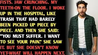 FISTS.JAW CRUNCHING.MY TEETH-ON THE FLOOR. I WOKE UP IN THE HOSPITAL, LIKE TRASH THAT HAD BARELY....