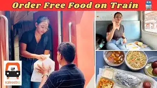 Free Food on Train 🚆 | First Meal Free Rail Restro
