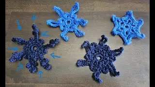 Crocheting 100 Snowflakes: #10
